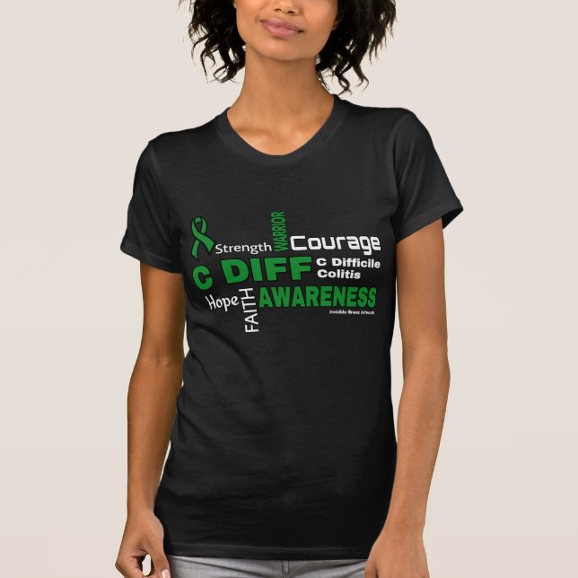 Wörter... C Diff T-Shirt (Vorderseite)