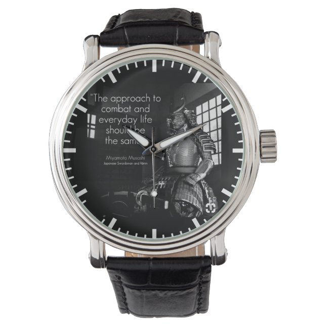 Wörter der Inspiration für Kampfkünste - Kampf und Armbanduhr (Vorderseite)