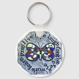 Wörter der Klugheits-Schlüsselkette Schlüsselanhänger