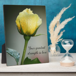 Wörter der Weisheit Tabletop Plaque mit Easel Fotoplatte