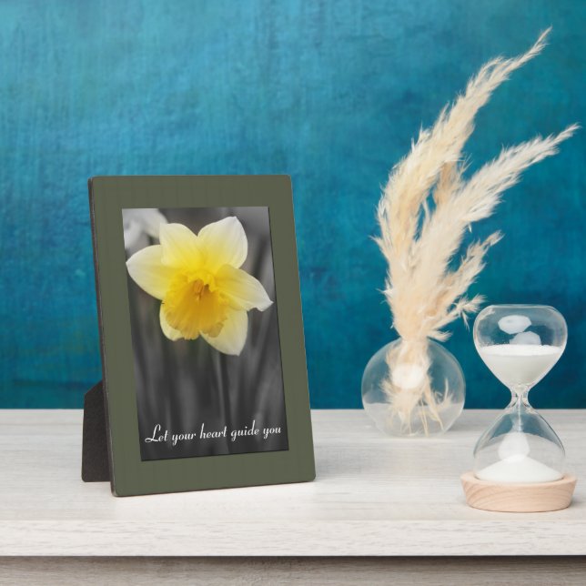 Wörter der Weisheit Tabletop Plaque mit Easel Fotoplatte (Seite)