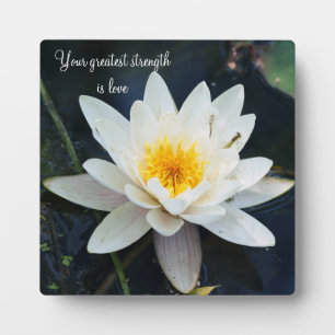 Wörter der Weisheit Tabletop Plaque mit Easel Fotoplatte