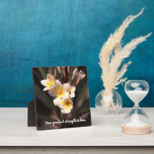 Wörter der Weisheit Tabletop Plaque mit Easel Fotoplatte