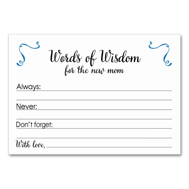 Wörter der Weisheitsratgeber Karten Junge Mutter K (Vorderseite)