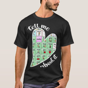Wörter des Heart Speech Language Pathologen sind w T-Shirt
