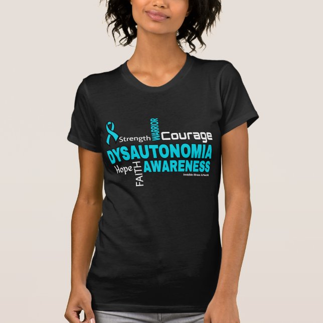 Wörter... Dysautonomie-T - Shirt (Vorderseite)