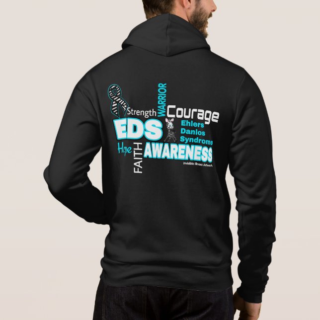 Wörter...EDS Hoodie (Rückseite)