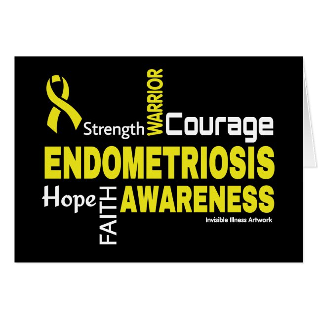 Wörter... Endometriose (Vorderseite (Horizontal))