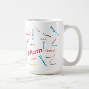Wörter für die Tasse der Mama
