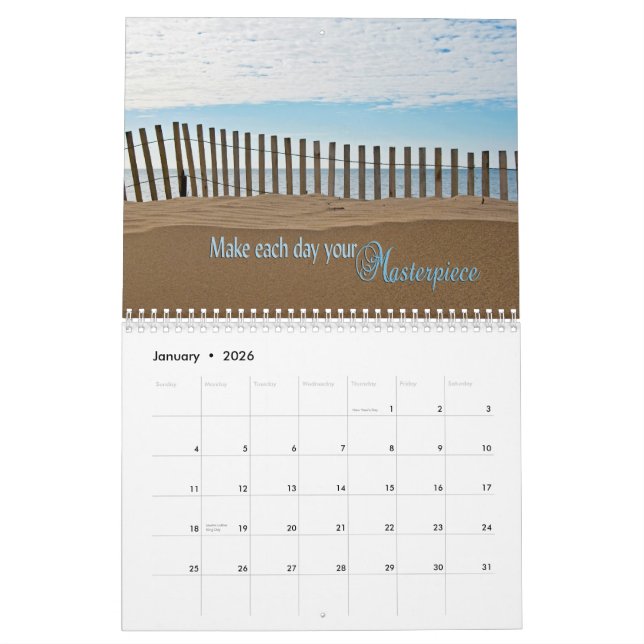 Wörter, mit denen man leben soll kalender (Jan 2026)