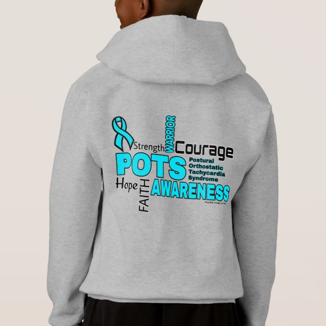 Wörter...POTS Hoodie (Rückseite)