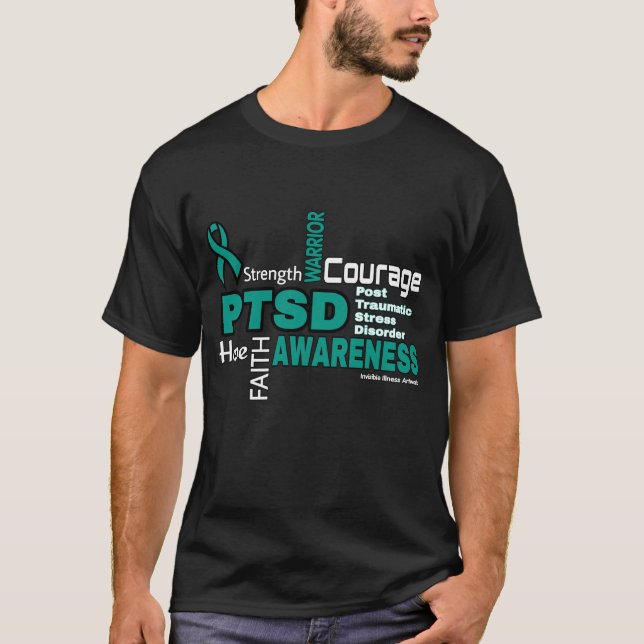 Wörter...PTSD-T - Shirt (Vorderseite)