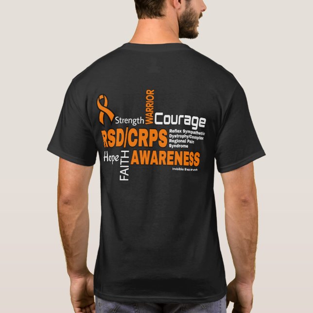 Wörter... RSD/CRPS-T - Shirt (Rückseite)