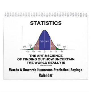 Wörter u. Unwords humorvolle statistische Kalender