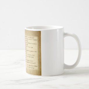 Wörter unserer Dame von Guadalupe zu St. Juan Tasse