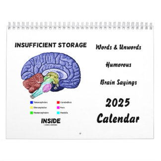 Wörter & Unwörter Spaß Redewendungen 2025 Kalender
