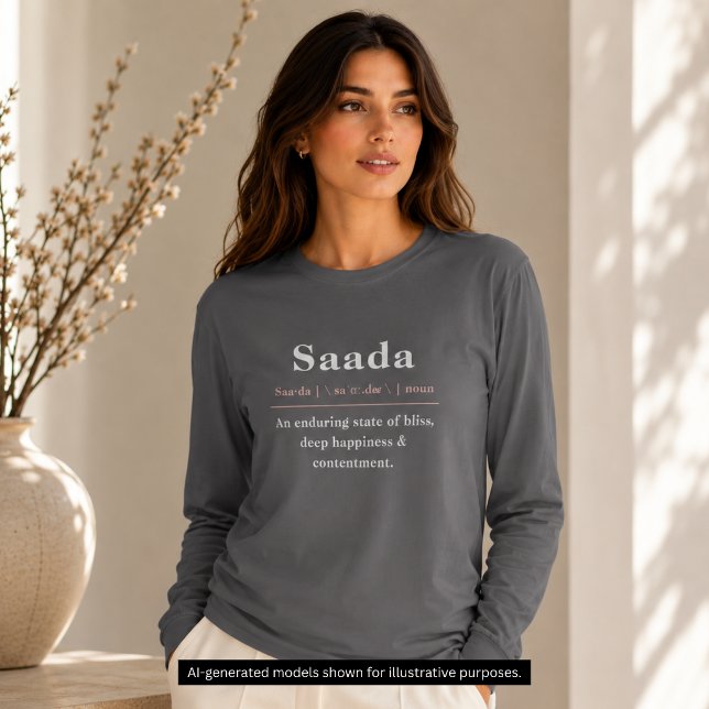 Wörterbuch Name Bedeutung Definition Ästhetik T-Shirt (Von Creator hochgeladen)