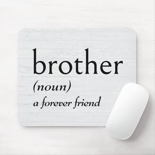 Wörterbuchdefinition für BROTHER Mousepad (Mit Mouse)