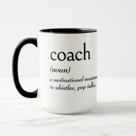 Wörterbuchdefinition für COACH Tasse