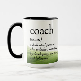 Wörterbuchdefinition für Football-Trainer Tasse