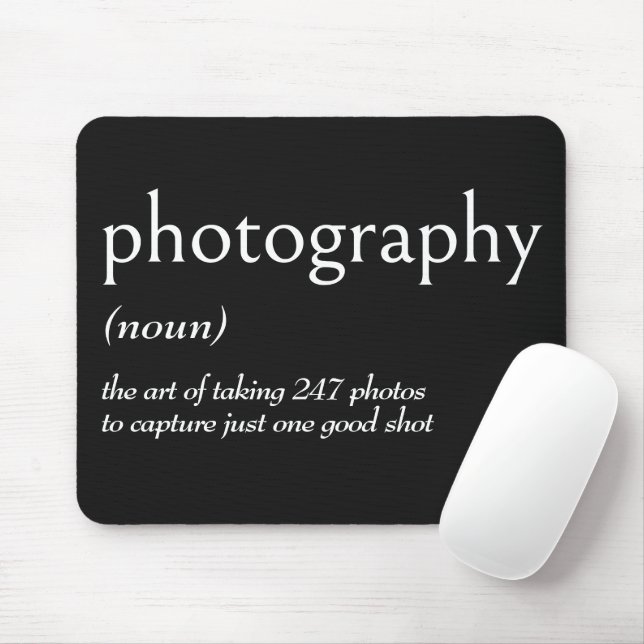 Wörterbuchdefinition für FOTOGRAFIE Mousepad (Mit Mouse)