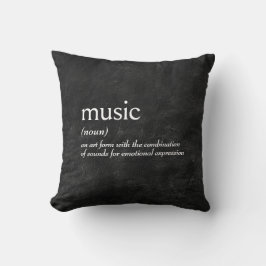 Wörterbuchdefinition für MUSIK Kissen