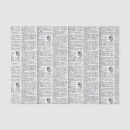 Wörterbuchseite Seidenpapier