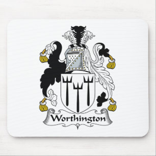 Worthington Familienwappen Mousepad