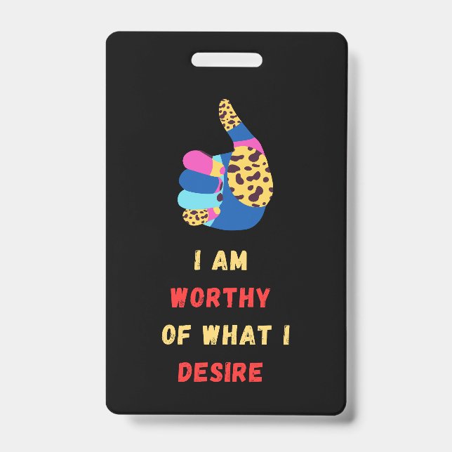 Worthy Ausweis (Vorderseite)