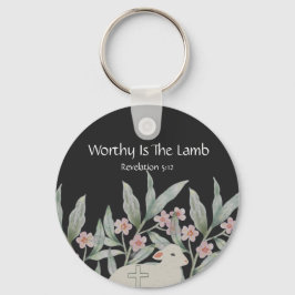 Worthy Is The Lamb Rundschlüsselanhänger Schlüsselanhänger