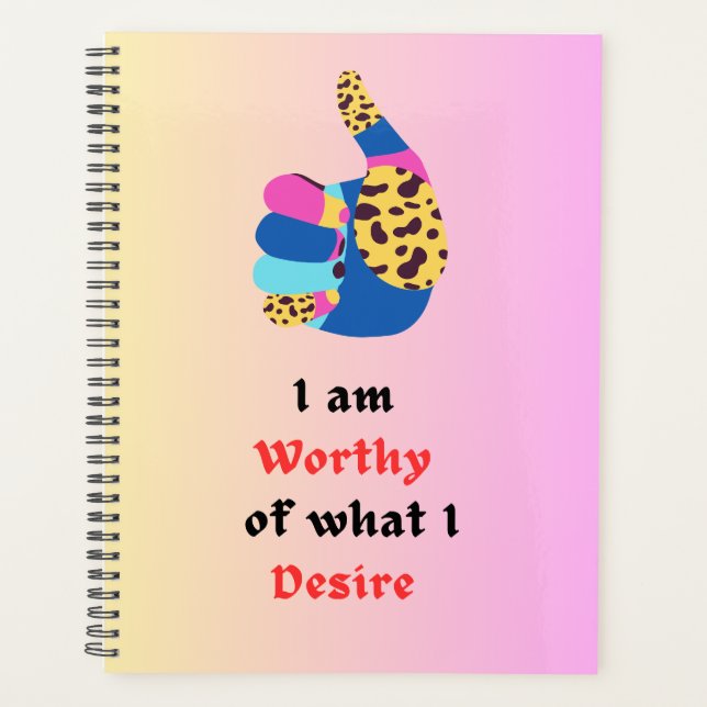 Worthy Planner Planer (Vorderseite)