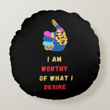 Worthy Round Pillow
