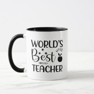 Wortkunst Weltbester Lehrer Tasse