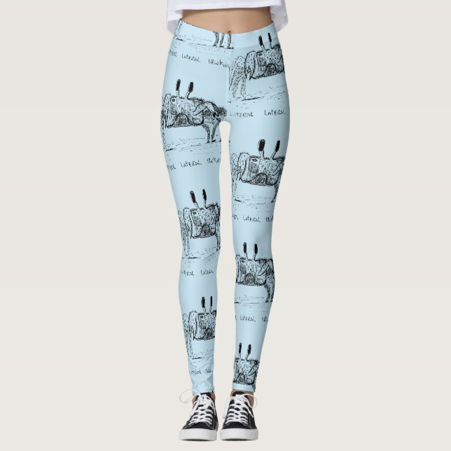 Wörtliches Laterales Denken Leggings (Vorderseite)