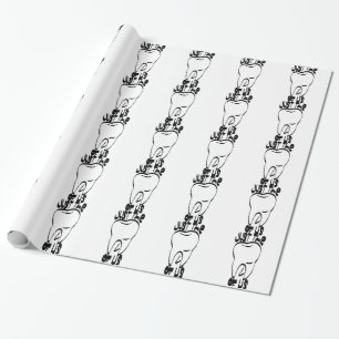 Wortspielzahn Geschenkpapier