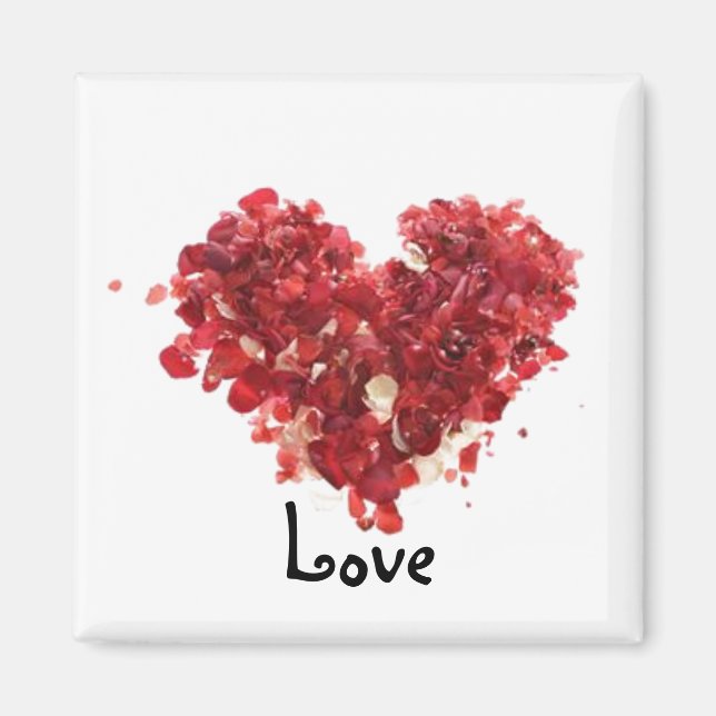 Wortwahl: Liebe- Magnet (Vorne)