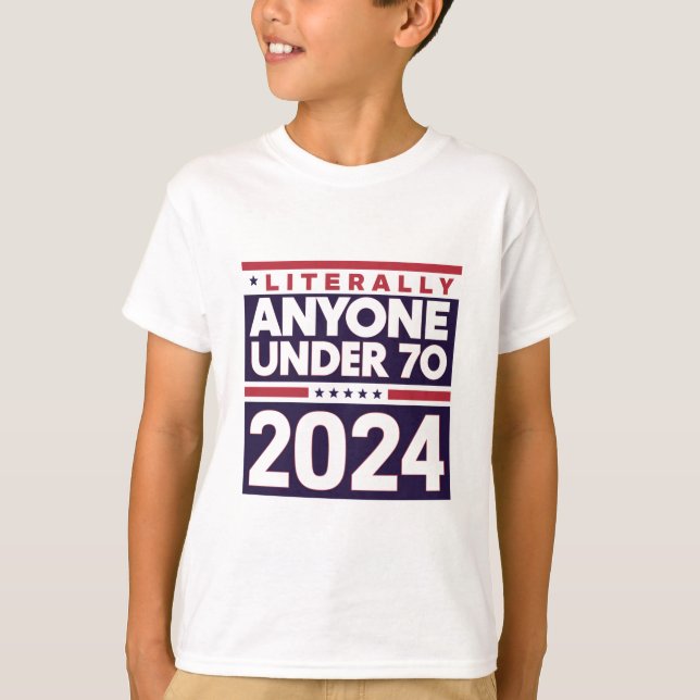 Wortwörtlich jeder 2024 Präsident USA Wahl T-Shirt (Vorderseite)