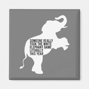 Wortwörtlich schlimmste Geschenke für die weiße Magnet