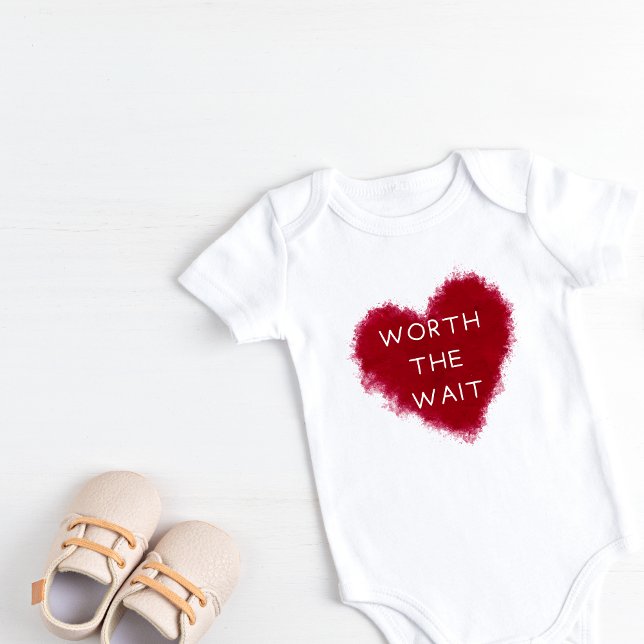 Worum es beim Wait Bodysuit geht Baby Strampler (Von Creator hochgeladen)