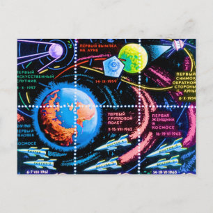 Wostok Postkarte
