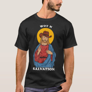 Wot N RettungJesus, was in Tarnmenememe T-Shirt