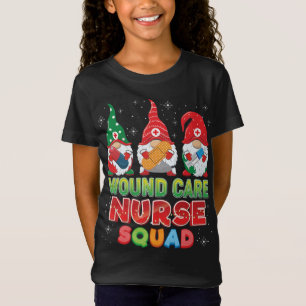 Wound Care Krankenwagen Squad Weihnachtsgnomen Ugl T-Shirt