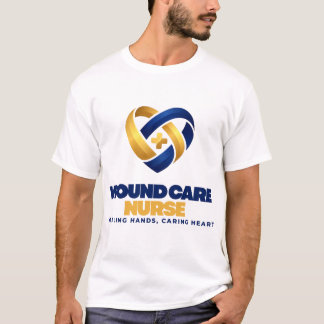 Wound Care Nurse Healing Hands Heart T-Shirt