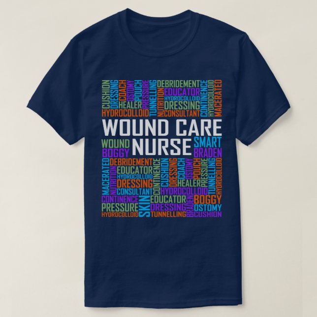 Wound e Nurse Words T-Shirt (Design vorne)