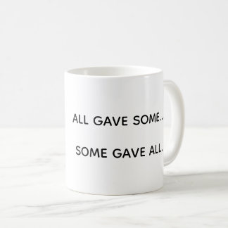 Wounded Warriors Support Kaffeetasse