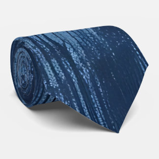Woven Denim Pattern Neck Tie Krawatte
