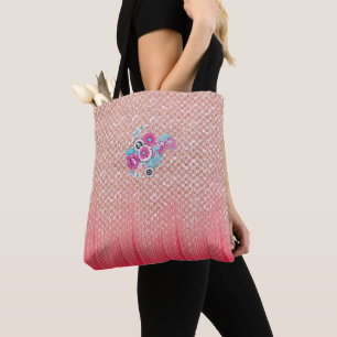 Woven Handtaschen und Leinwand Tragetaschen für Fr