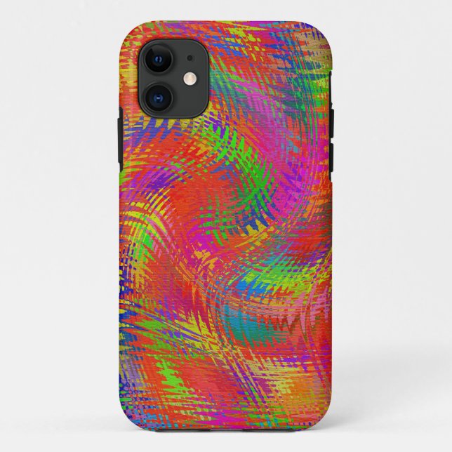 Woven Rainbow Case-Mate iPhone Hülle (Rückseite)
