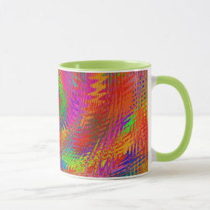 Woven Rainbow Tasse