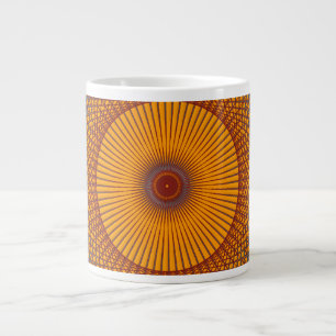 Woven Sunburst Jumbo-Tasse